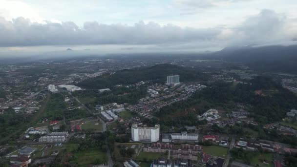 Taiping Malaysia September 2022 Bangunan Markah Tanah Dan Atraksi Pariwisata — Stok Video