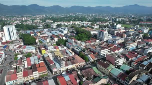 Ipoh Malaysia Вересня 2022 Landmark Buildings Tourist Attractions Ipoh — стокове відео