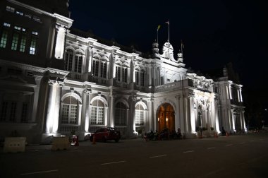 Ipoh, Malezya - 24 Eylül 2022: İpoh 'un Tarihi Binaları ve Turist Çekimleri