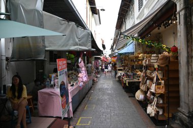 Ipoh, Malezya - 24 Eylül 2022: İpoh 'un Tarihi Binaları ve Turist Çekimleri