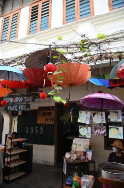 Ipoh, Malezya - 24 Eylül 2022: İpoh 'un Tarihi Binaları ve Turist Çekimleri