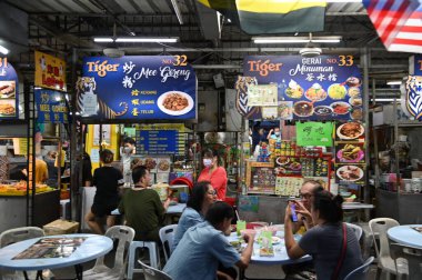 Ipoh, Malezya - 24 Eylül 2022: İpoh 'un Tarihi Binaları ve Turist Çekimleri