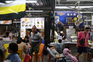 Ipoh, Malezya - 24 Eylül 2022: İpoh 'un Tarihi Binaları ve Turist Çekimleri