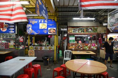 Ipoh, Malezya - 24 Eylül 2022: İpoh 'un Tarihi Binaları ve Turist Çekimleri