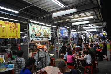 Ipoh, Malezya - 24 Eylül 2022: İpoh 'un Tarihi Binaları ve Turist Çekimleri