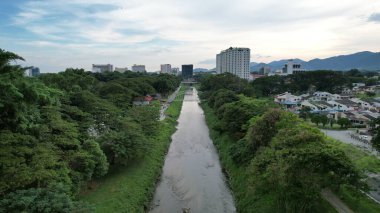 Ipoh, Malezya - 24 Eylül 2022: İpoh 'un Tarihi Binaları ve Turist Çekimleri
