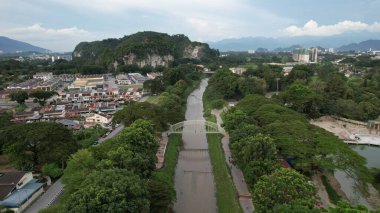 Ipoh, Malezya - 24 Eylül 2022: İpoh 'un Tarihi Binaları ve Turist Çekimleri