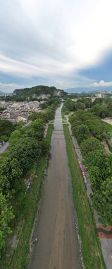 Ipoh, Malezya - 24 Eylül 2022: İpoh 'un Tarihi Binaları ve Turist Çekimleri