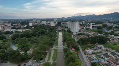 Ipoh, Malezya - 24 Eylül 2022: İpoh 'un Tarihi Binaları ve Turist Çekimleri