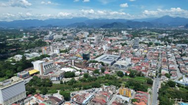 Ipoh, Malezya - 24 Eylül 2022: İpoh 'un Tarihi Binaları ve Turist Çekimleri