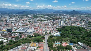 Ipoh, Malezya - 24 Eylül 2022: İpoh 'un Tarihi Binaları ve Turist Çekimleri