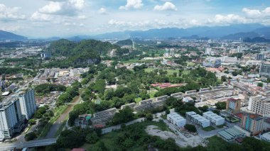 Ipoh, Malezya - 24 Eylül 2022: İpoh 'un Tarihi Binaları ve Turist Çekimleri