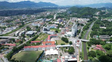 Ipoh, Malezya - 24 Eylül 2022: İpoh 'un Tarihi Binaları ve Turist Çekimleri
