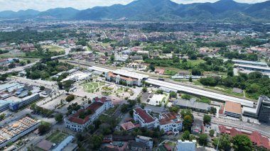 Ipoh, Malezya - 24 Eylül 2022: İpoh 'un Tarihi Binaları ve Turist Çekimleri