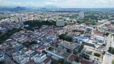 Ipoh, Malezya - 24 Eylül 2022: İpoh 'un Tarihi Binaları ve Turist Çekimleri