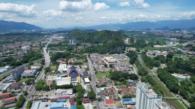 Ipoh, Malezya - 24 Eylül 2022: İpoh 'un Tarihi Binaları ve Turist Çekimleri