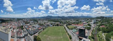 Ipoh, Malezya - 24 Eylül 2022: İpoh 'un Tarihi Binaları ve Turist Çekimleri