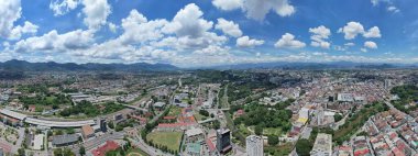 Ipoh, Malezya - 24 Eylül 2022: İpoh 'un Tarihi Binaları ve Turist Çekimleri