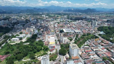 Ipoh, Malezya - 24 Eylül 2022: İpoh 'un Tarihi Binaları ve Turist Çekimleri