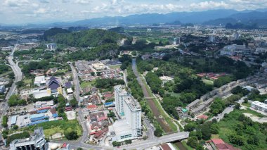 Ipoh, Malezya - 24 Eylül 2022: İpoh 'un Tarihi Binaları ve Turist Çekimleri