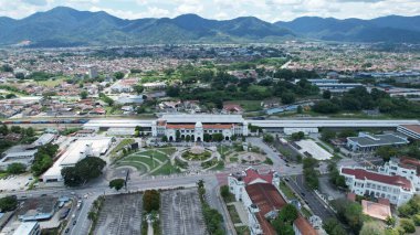 Ipoh, Malezya - 24 Eylül 2022: İpoh 'un Tarihi Binaları ve Turist Çekimleri