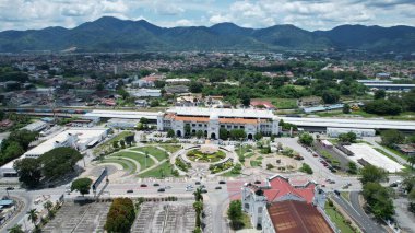 Ipoh, Malezya - 24 Eylül 2022: İpoh 'un Tarihi Binaları ve Turist Çekimleri