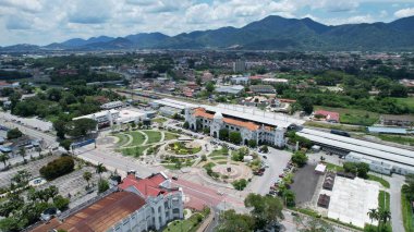Ipoh, Malezya - 24 Eylül 2022: İpoh 'un Tarihi Binaları ve Turist Çekimleri