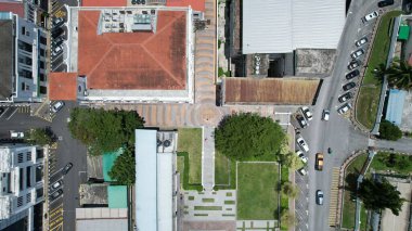 Ipoh, Malezya - 24 Eylül 2022: İpoh 'un Tarihi Binaları ve Turist Çekimleri