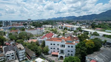 Ipoh, Malezya - 24 Eylül 2022: İpoh 'un Tarihi Binaları ve Turist Çekimleri