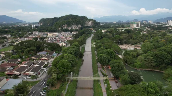 Ipoh, Malezya - 24 Eylül 2022: İpoh 'un Tarihi Binaları ve Turist Çekimleri