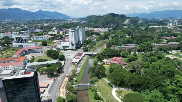 Ipoh, Malezya - 24 Eylül 2022: İpoh 'un Tarihi Binaları ve Turist Çekimleri