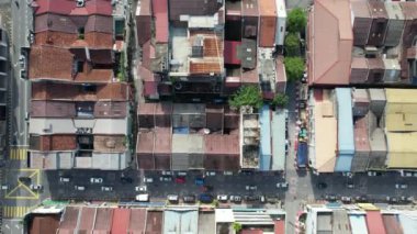 Ipoh, Malezya - 24 Eylül 2022: İpoh 'un Tarihi Binaları ve Turist Çekimleri