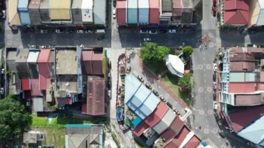 Ipoh, Malezya - 24 Eylül 2022: İpoh 'un Tarihi Binaları ve Turist Çekimleri