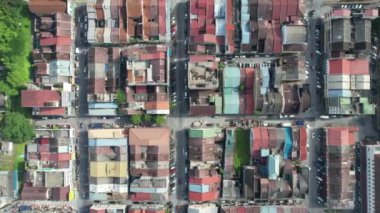 Ipoh, Malezya - 24 Eylül 2022: İpoh 'un Tarihi Binaları ve Turist Çekimleri