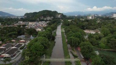 Ipoh, Malezya - 24 Eylül 2022: İpoh 'un Tarihi Binaları ve Turist Çekimleri