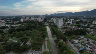 Ipoh, Malezya - 24 Eylül 2022: İpoh 'un Tarihi Binaları ve Turist Çekimleri