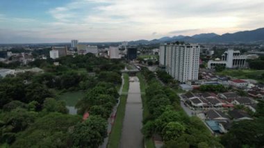 Ipoh, Malezya - 24 Eylül 2022: İpoh 'un Tarihi Binaları ve Turist Çekimleri