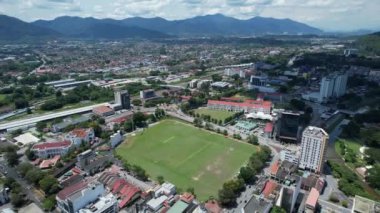 Ipoh, Malezya - 24 Eylül 2022: İpoh 'un Tarihi Binaları ve Turist Çekimleri