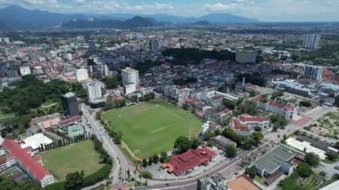 Ipoh, Malezya - 24 Eylül 2022: İpoh 'un Tarihi Binaları ve Turist Çekimleri