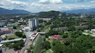 Ipoh, Malezya - 24 Eylül 2022: İpoh 'un Tarihi Binaları ve Turist Çekimleri