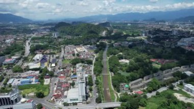 Ipoh, Malezya - 24 Eylül 2022: İpoh 'un Tarihi Binaları ve Turist Çekimleri