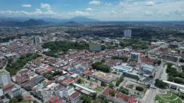 Ipoh, Malezya - 24 Eylül 2022: İpoh 'un Tarihi Binaları ve Turist Çekimleri