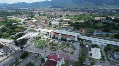 Ipoh, Malezya - 24 Eylül 2022: İpoh 'un Tarihi Binaları ve Turist Çekimleri