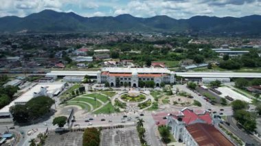 Ipoh, Malezya - 24 Eylül 2022: İpoh 'un Tarihi Binaları ve Turist Çekimleri