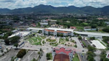 Ipoh, Malezya - 24 Eylül 2022: İpoh 'un Tarihi Binaları ve Turist Çekimleri