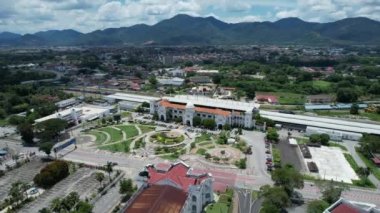 Ipoh, Malezya - 24 Eylül 2022: İpoh 'un Tarihi Binaları ve Turist Çekimleri