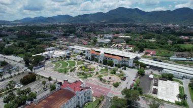 Ipoh, Malezya - 24 Eylül 2022: İpoh 'un Tarihi Binaları ve Turist Çekimleri