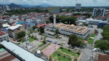 Ipoh, Malezya - 24 Eylül 2022: İpoh 'un Tarihi Binaları ve Turist Çekimleri