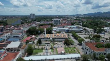 Ipoh, Malezya - 24 Eylül 2022: İpoh 'un Tarihi Binaları ve Turist Çekimleri