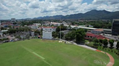 Ipoh, Malezya - 24 Eylül 2022: İpoh 'un Tarihi Binaları ve Turist Çekimleri